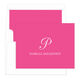 Classic Script Initial Folded Note Cards Image 4 of 6